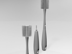 Tot bottle brush 01 Modelo 3D