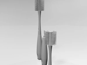 Tot bottle brush 01 3D Model