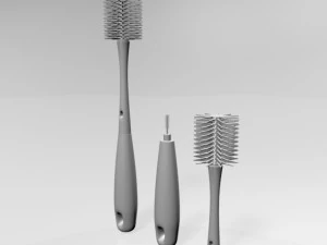 Tot bottle brush 01 3D Model