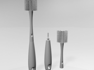 Tot bottle brush 01 Modelo 3D