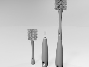 Tot bottle brush 01 Modelo 3D