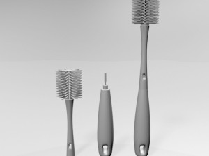 Tot bottle brush 01 Modelo 3D