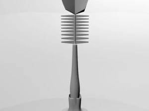 哺乳瓶洗浄ブラシ 01 3Dモデル