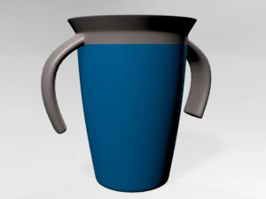 Piala pelatih 01 Model 3D