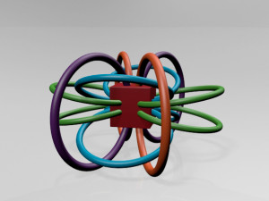 rattle and sensory teether toy 01 Model 3D