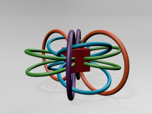 rattle and sensory teether toy 01 Model 3D