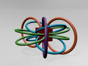 rattle and sensory teether toy 01 Model 3D