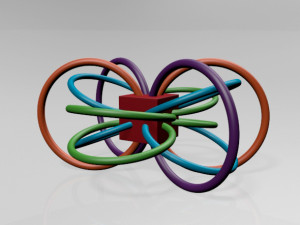 rattle and sensory teether toy 01 Model 3D