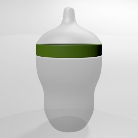baby bottle 01 3D मॉडल .c4d .max .obj .3ds .fbx .stl .blend 