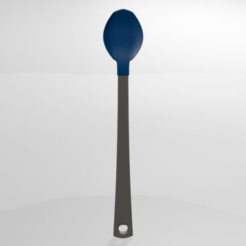 hot safety spoon 01 Model 3D .c4d .max .obj .3ds .fbx .stl .blend 