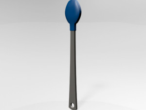 hot safety spoon 01 Model 3D