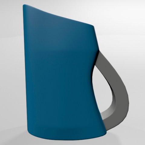 shampoo rinser 01 3D Модель .c4d .max .obj .3ds .fbx .stl .blend