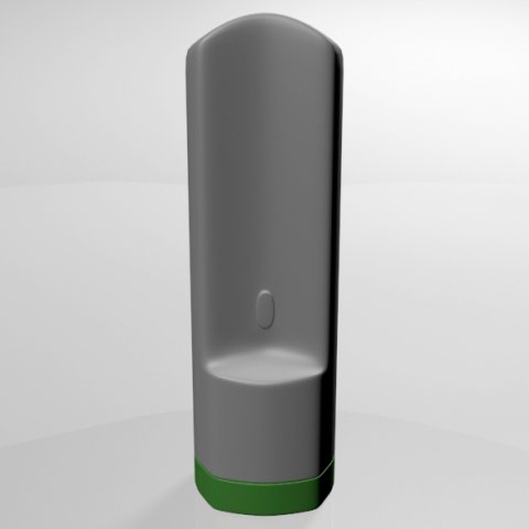 temporal thermometer 01 3D Model .c4d .max .obj .3ds .fbx .stl .blend 