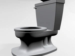 training toilet 01 3D Model
