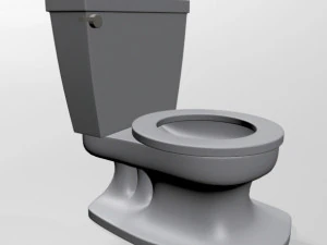 training toilet 01 3D Model