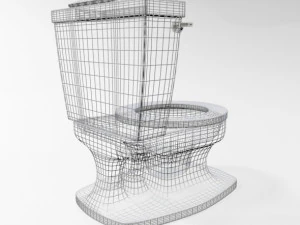 training toilet 01 3D Model