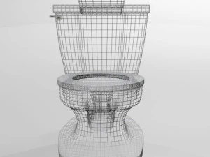 training toilet 01 3D Model