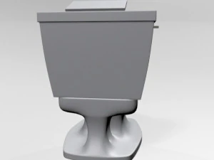 training toilet 01 3D Model