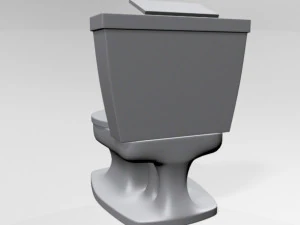 training toilet 01 3D Model