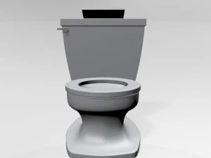 training toilet 01 3D Model