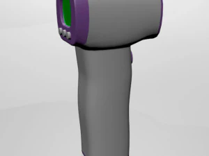 Termometer dahi inframerah 01 Model 3D