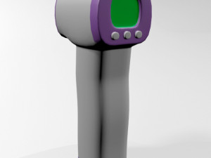 Infrared forehead thermometer 01 3D 모델