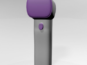 Infrared forehead thermometer 01 3D 모델