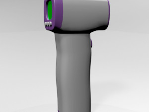 Infrared forehead thermometer 01 3D 모델
