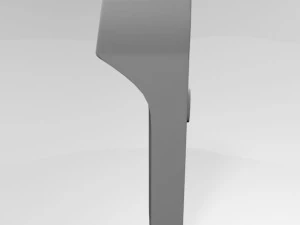 Infrared forehead thermometer 02 3D Model