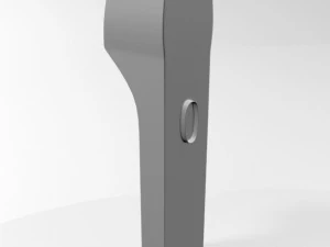 Infrared forehead thermometer 02 3D Model