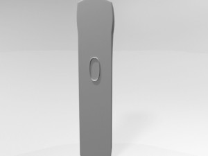 infrared forehead thermometer 02 3D Model