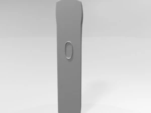 Infrared forehead thermometer 02 3D Model