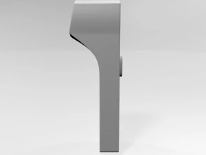 Infrared forehead thermometer 02 3D Model