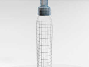 baby wash and shampoo bottle 01 Modelo 3D