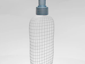 Baby wash and shampoo bottle 01 3D Model