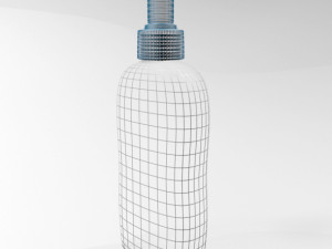 baby wash and shampoo bottle 01 Modelo 3D