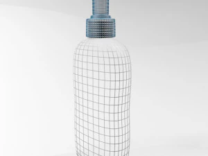 Baby wash and shampoo bottle 01 3D Model