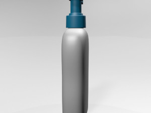 baby wash and shampoo bottle 01 Modelo 3D
