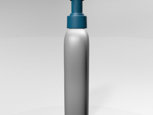 baby wash and shampoo bottle 01 Modelo 3D