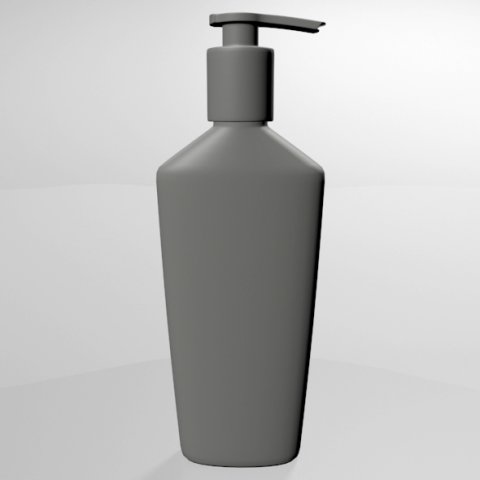 massage lotion bottle 01 3D 模型 .c4d .max .obj .3ds .fbx .stl .blend 