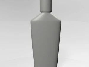 Massage lotion bottle 01 3D Model