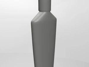 Massage lotion bottle 01 3D Model