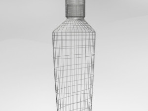massage lotion bottle 01 3D 模型
