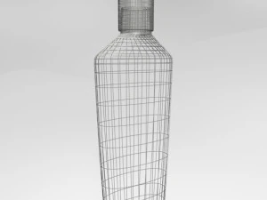 Massage lotion bottle 01 3D Model