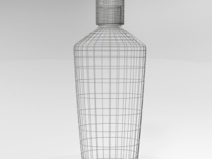 massage lotion bottle 01 3D 模型
