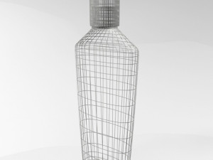 massage lotion bottle 01 3D 模型