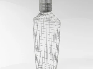 Massage lotion bottle 01 3D Model