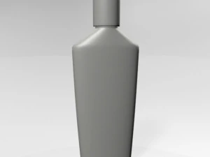 Massage lotion bottle 01 3D Model