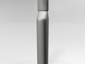 massage lotion bottle 01 3D 模型