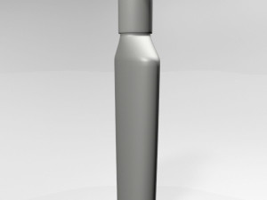 massage lotion bottle 01 3D 模型